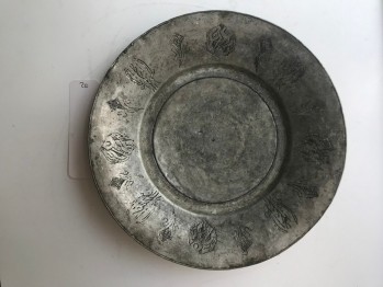 Osmanlı Dönemi Bakır Tabak/25x6