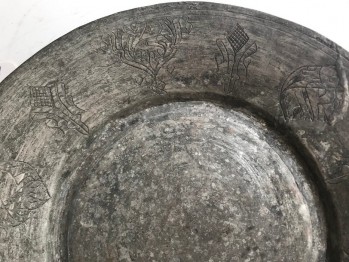 Osmanlı Dönemi Bakır Tabak/29x7