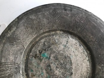 Osmanlı Dönemi Bakır Tabak/30