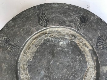 Osmanlı Dönemi Bakır Tabak/23,5