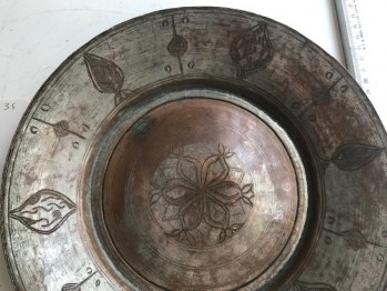 Osmanlı Dönemi Bakır Tabak/29