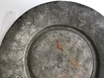 Osmanlı Dönemi Bakır Tabak/29,5