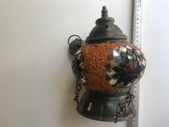 Pirinç Mozaik Kandil