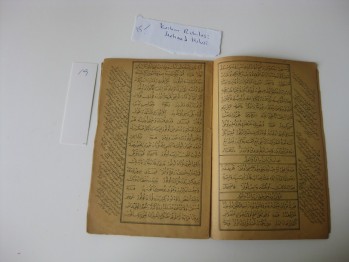Kurban Risalesi – Mehmed Hulusi, 32 s. (Osmanlıca)