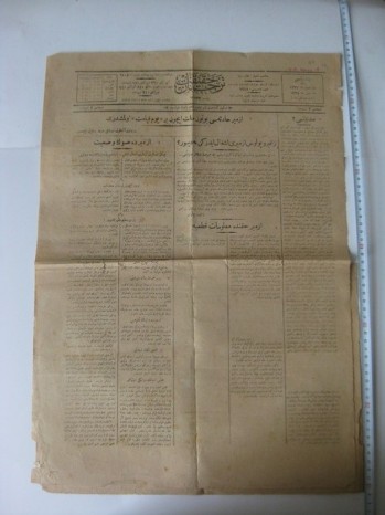 Tercüman-ı Hakikat Gazetesi No: 13733 19 Mayıs, 1919