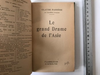 Le Grand Drame De L’Asie (ciltli)