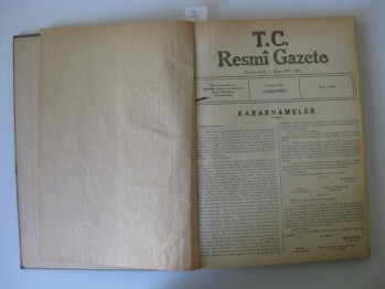 Resmi Gazete- Sayı:9498, 2 Ocak 1957, (ciltli)