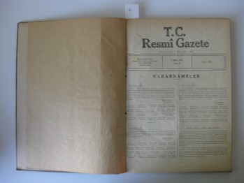 Resmi Gazete- Sayı:9720, 1 Ekim 1957, (ciltli)