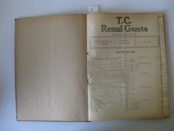 Resmi Gazete- Sayı:9599, 6 Mayıs 1957, (ciltli)