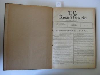 Resmi Gazete- Sayı:9446, 1 Kasım 1956, (ciltli)