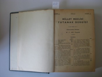 Millet Meclisi Tutanak Dergisi-30 Mayıs 1963 (Cilt 17), (Ciltli)