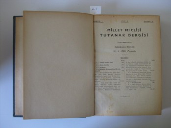Millet Meclisi Tutanak Dergisi-18 Nisan 1963 (Cilt 16), (Ciltli)