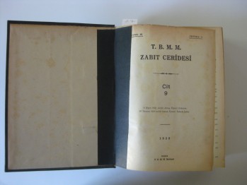 T.B.M.M. Zabıt Ceridesi- 1959 (Cilt 9), (Ciltli)
