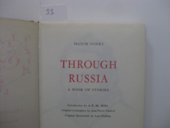 Through Russia –Maxim Gorky/Heron,276 s.(Ciltli)