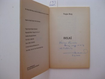 Belki – Yuşa Arış (İmzalı)