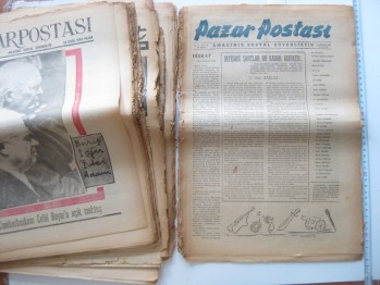 Pazar Postası-1959 (34 Adet)