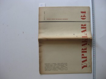 Aylık Fikir ve Sanat Dergisi-1964, Sayı:1