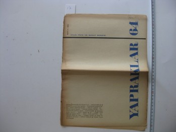 Aylık Fikir ve Sanat Dergisi-1964, Sayı:3