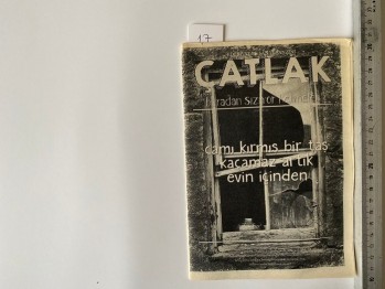 Çatlak Buradan Sızıyor Kelimeler -2017