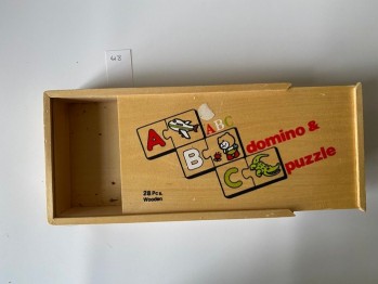 ABC Domino & Puzzle Kutusu