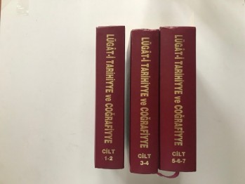 Lügat-i Tarihiyye ve Coğrafriyye- Ahmet Rıfat, 7 Cilt Takım, Tıpkıbasım/ Facsimile, 2004
