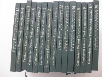 Cumhuriyet Dönemi Türkiye Ansiklopedisi /İletişim,1996(Cilt 1-15,Ciltli)