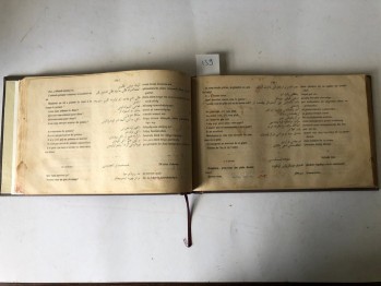 Fransızca Konuşma Metodu (Ciltli) (Osmanlıca , Fransızca, Latince), Arap alfabesinden Latin Alfabesine Geçiş Dönemi