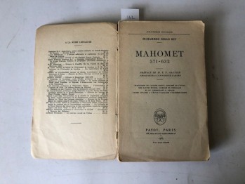 Hz. Peygamber Hayatı  - Muhammed Essaid Bey, Fransıca, 1934, 330 s.