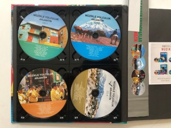 Arjantin Müzikle Yolculuk – Doğan Burda Dergi , Ciltli, CD’Li