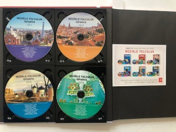 İspanya Müzikle Yolculuk – Doğan Burda Dergi , Ciltli, CD’Li