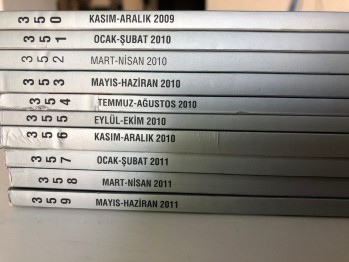 Mimarlık Dergisi, Sayı: 350-359(10 Adet)