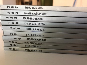 Mimarlık Dergisi, (10 Adet)