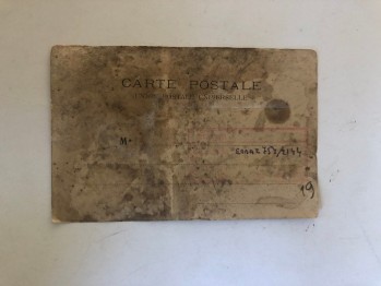 Resimsiz Kartpostal