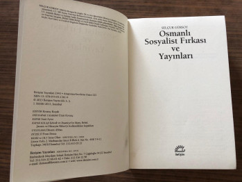 Osmanlı Sosyalist Fırkası ve Yayınları