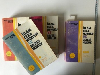 İslam Ceza Hukuku ve Beşeri Hukuk – Abdülkadir Üdeh , İhya Yayınları (4 Kitap)