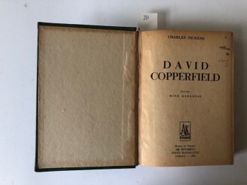 David Coperfield – Charles Dickens (Ciltli)