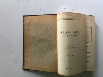 İslam Dini İtikat, İbadet ve Ahlak – A. Hamdi Akseki (Ciltli)