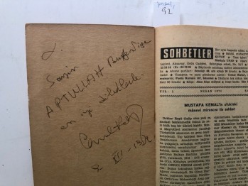 Sohberler – Cemal Kutay (İMZALI)