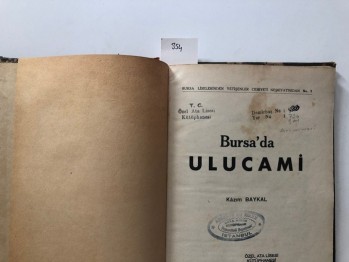 Bursa’da Ulucami – Kazım Baykal