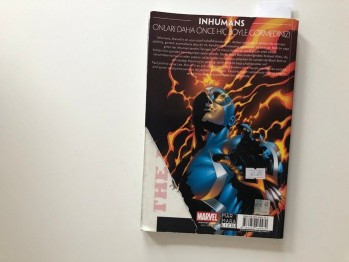 Inhumans – Paul Jenkins&Jae Lee , Marmara Çizgi Yayınları , Marvel