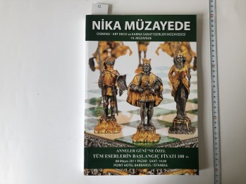 Nika Müzayede Osmanlı-Art Deco ve Karma Sanat Eserleri Müzayedesi 74. Müzayede – 08 Mayıs 2011 , Point Hotel Barbaros , 271 s.