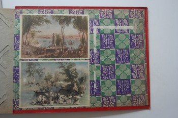Fotoğraf Albümü – 21-31 cm – İstanbul Manzaralı Kartpostallarla Süslenmiş