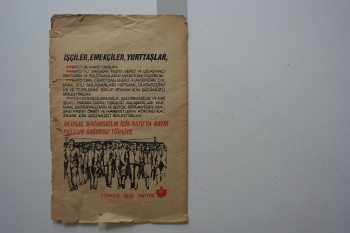 Türkiye İşçi Partisi Kitapçığı – 8 syf.