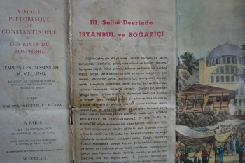 İstanbul’da ve Boğaziçi’nde Resimlerle Bir Gezinti Kitabının Şömizi 42-98 cm
