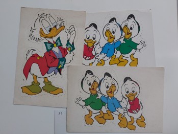 Daffy Duck ( 3 Adet) – Arkalı önlü / 18-25 cm