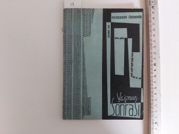 Yağmur Sonrası – Nureddin Özdemir,İstanbul Yayınevi YAZARINDAN  İMZALI  İTHAFLI ,1958 , 64s.