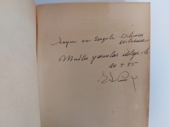 Anadolu Destanı – Dr. Sedat Pınar , YAZARINDAN  İMZALI  İTHAFLI , 1971 , 62 s.