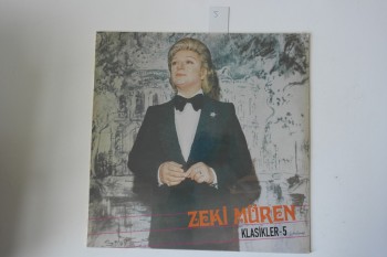 Klasikler-5 – Zeki Müren, Emre Grafson Müzik, Jelatinli, Kapak:10 Plak:10