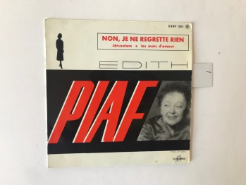 Non, Je Ne Regrette Rien, Jerusalem, Les Mots D’amour  – Edith Piaf, Columbia, Kapak:9 Plak:9