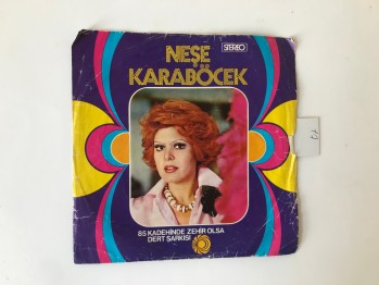Sadece Kapak – Neşe Karaböcek – 85 Kadehinde Zehir Olsa, Dert Şarkısı, Kervan Plakçılık, Kapak:8